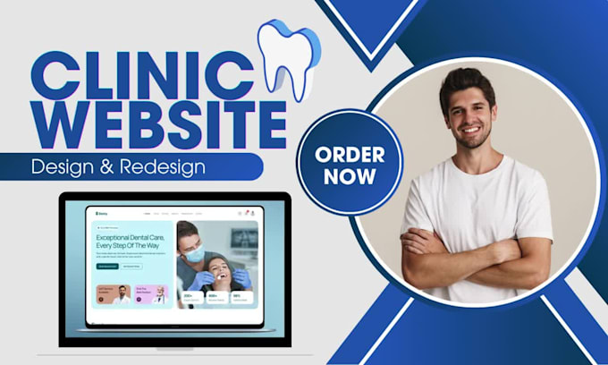 create modern UI dental clinic website, appointment pages