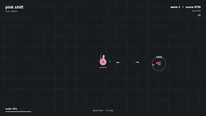 create a custom 2d browser game with javascript and p5js