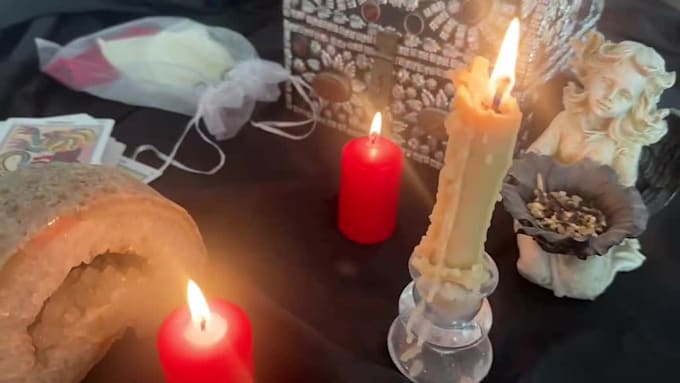 provide a personal love tarot reading with a photo of your cards