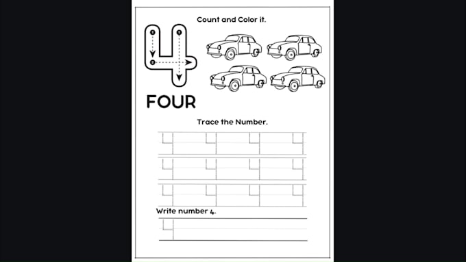 create engaging kids activity worksheets and printables