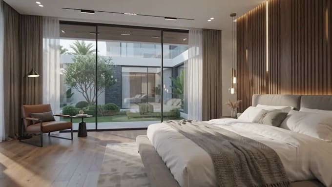 photorealistic 3d architectural rendering, flythrough and walkthrough animation