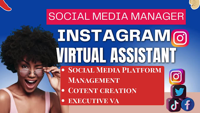 instagram virtual assistant creative assistant followers boosting canva post