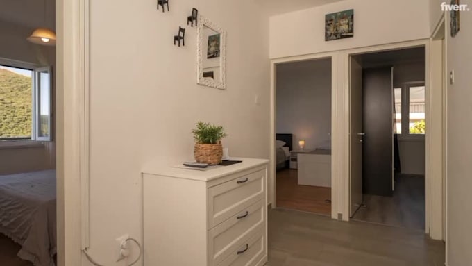 edit hdr real estate photos, flambient and single exposure