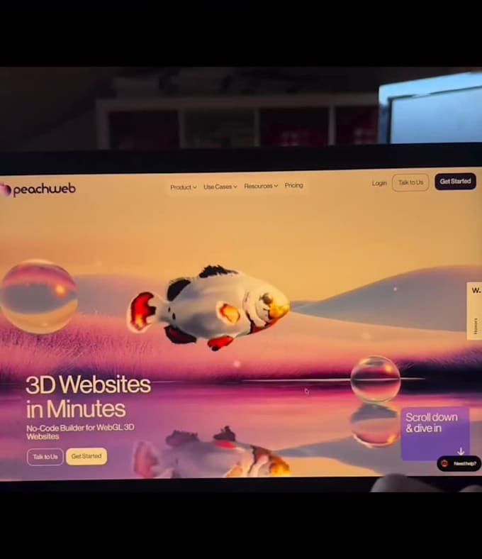 build a stunning 3d animated custom website for your buisness