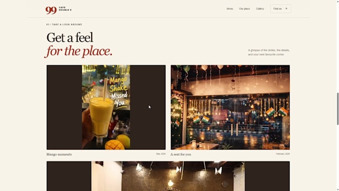 develop a attractive looking and a proper website
