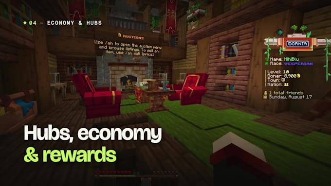 build a polished custom minecraft server