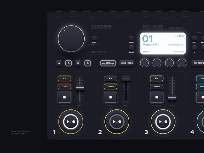 design a modern, futuristic and developer ready gui in figma