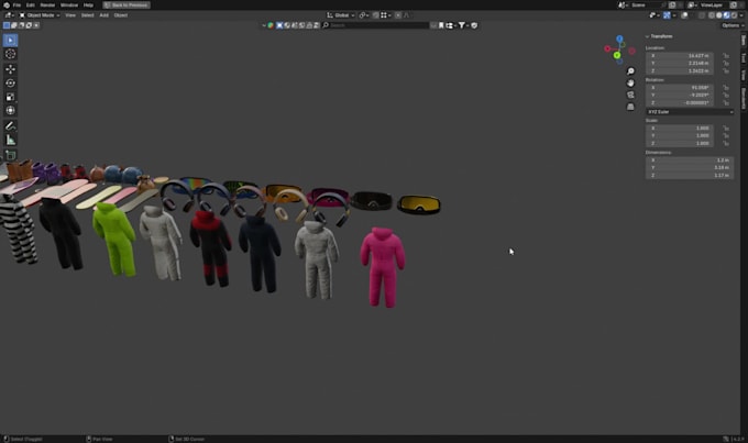 make 3d objects for you