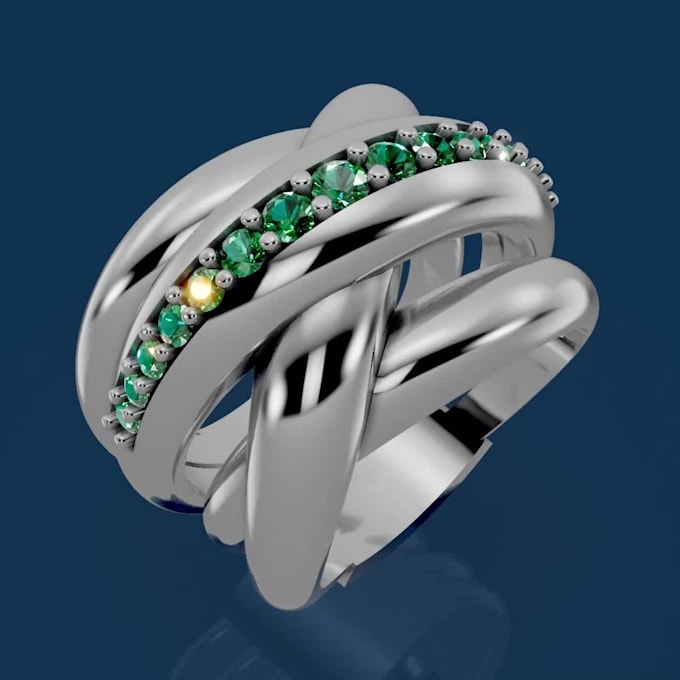 design your bespoke 3d jewelry design for printing