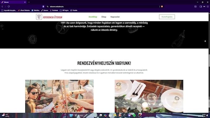build a modern, fast and responsive wordpress website