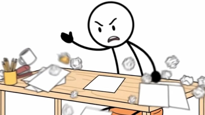 do stickman animation for social media