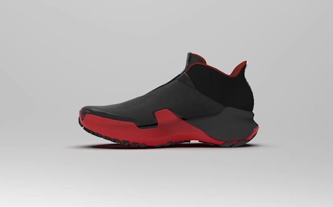 create 3d shoe design, modeling and stl files for printing