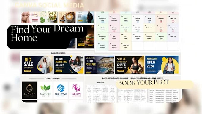 design eye catching social media posts and thumbnails in canva