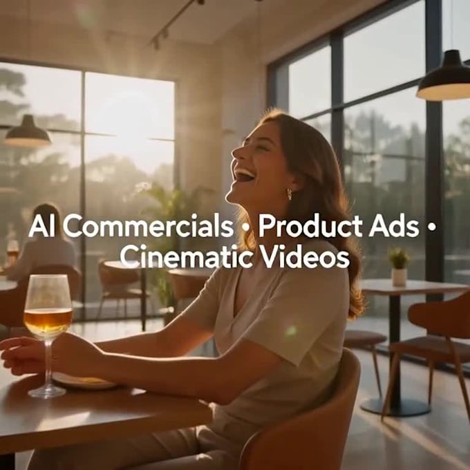 do cinematic ai videography, commercial ads powered by ai