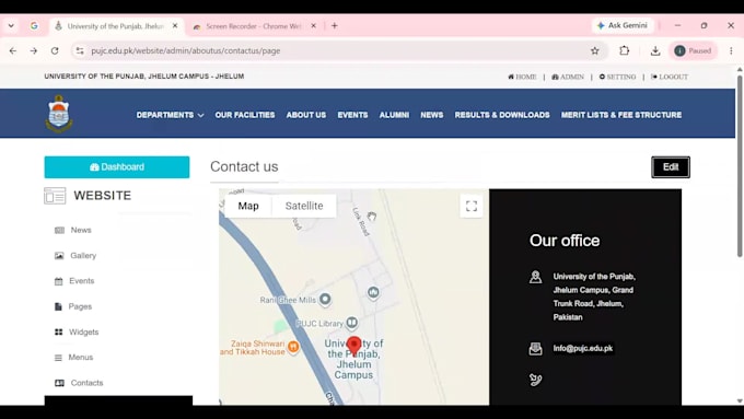 be your web manager and maintenance expert