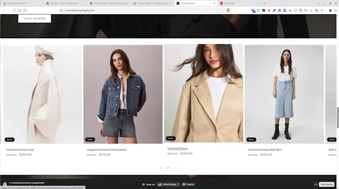 build shopify store design