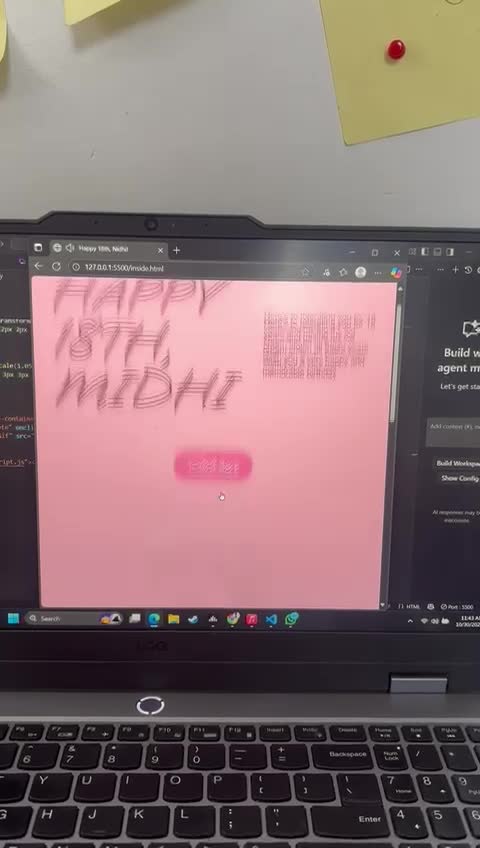 create websites digital birthday wishes