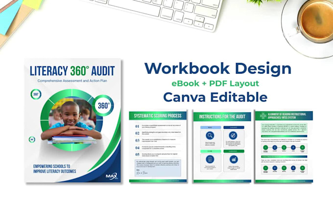 create ebooks, workbooks, worksheets and PDF layouts in canva