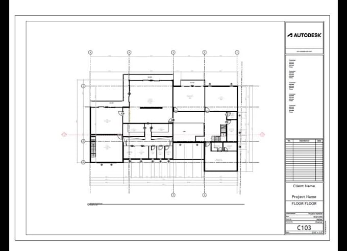 do american architectural permit drawings in autodesk revit