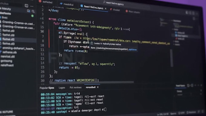 fix bugs and errors in your react native app