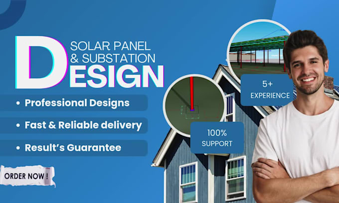 do solar pv, substation and lv mv panel design