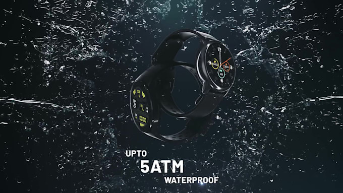 do 3d smartwatch animation, cgi 3d watch animation and realistic 3d watch design