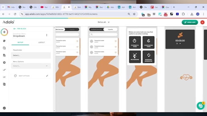 build mvp mobile app using glide airtable softr adalo expert, appsheet