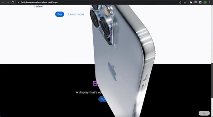 create interactive 3d website using threejs, webgl and react three fiber