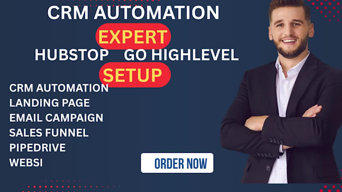 gohighlevel automation hubspot zoho CRM pipedrive lofty zapier make integration
