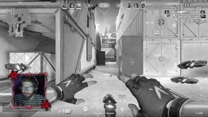 create animated facecam overlay for twitch kick youtube and facebook
