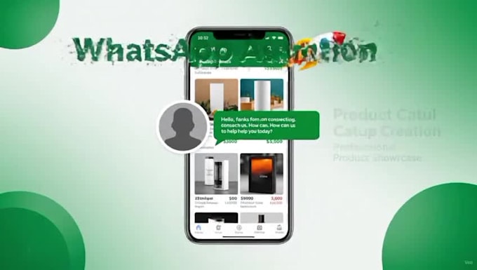 set up whatsapp business account, catalog, and auto replies