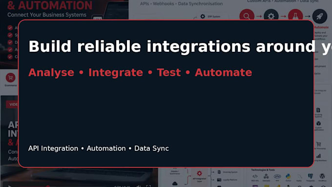 integrate apis and automate your business systems