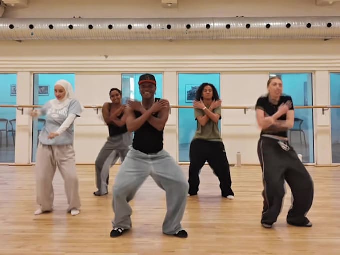 create energetic afro dance choreography for your song