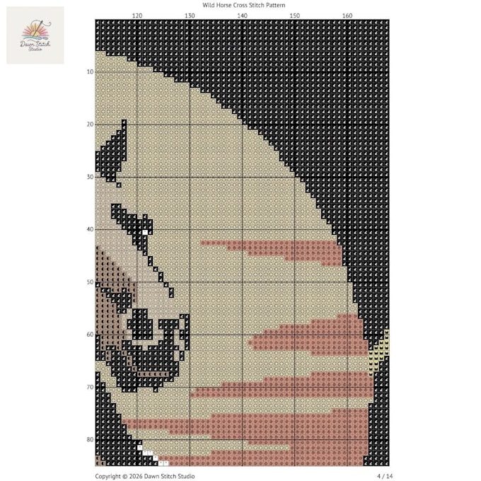 create a custom cross stitch pattern PDF