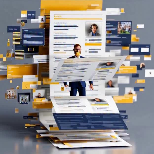 create a professional resume CV design and formatting