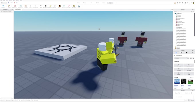create professional roblox animation, r15 character animation and combat