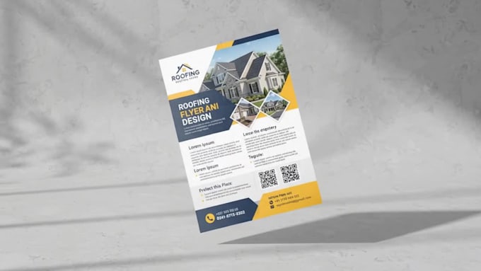create roof repair and roofing contractor promo video ads