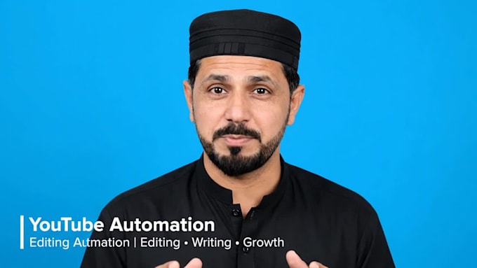 be your youtube automation video editor and scriptwriter
