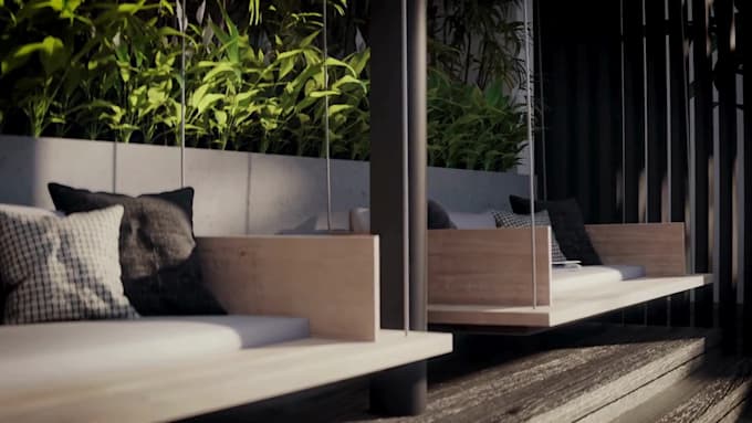create cinematic architectural walkthrough animations