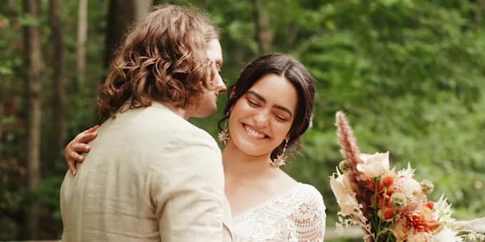 cinematic wedding video in 48h