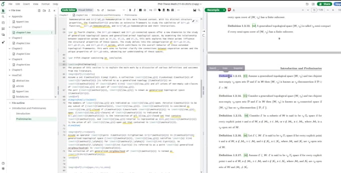 convert any document to latex or overleaf