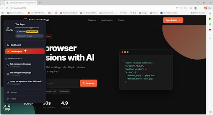 Do website development saas web app development and full stack ...