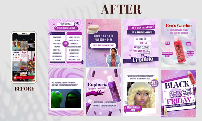 design social media ads and post templates that will convert