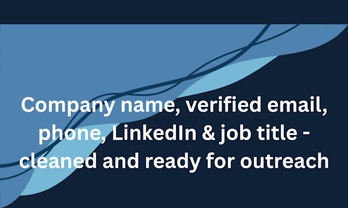 do targeted b2b lead generation, lead prospecting and email list building