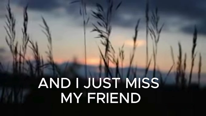 create a stunning professional lyrics video for your song