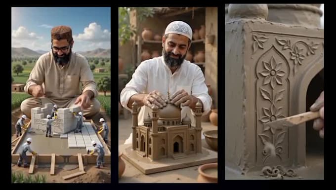 create ai islamic short videos