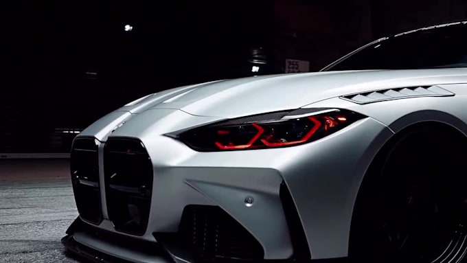create realistic 3d car model, cgi car animation and cinematic vehicle render