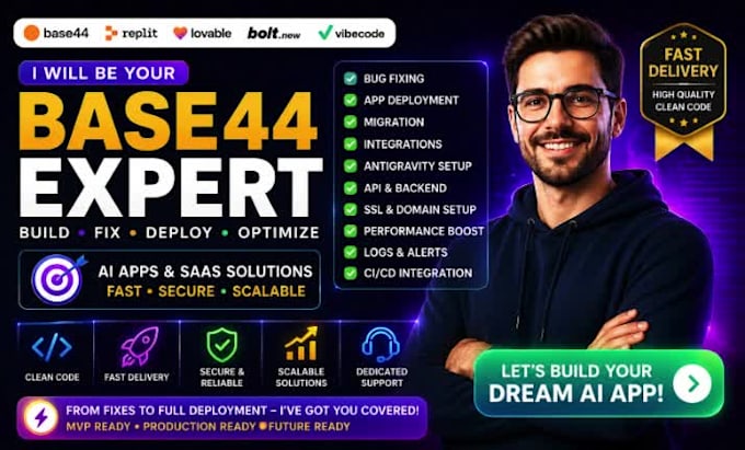 fix base44 bugs, app deployment, integrations and antigravity setup
