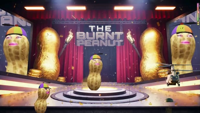 create custom 3d ar vtuber burnt peanut style, arkit face tracking lens studio