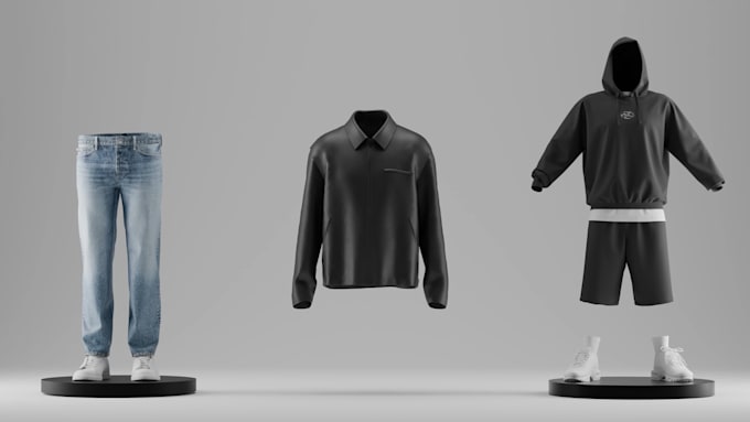 make 3d fashion and pattern for clothing